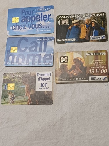 Telecartes france telecom - 5,