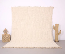 Moroccan 8x10 FT  Sheep Wool