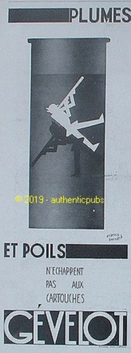 Publicite gevelot cartouche - publicite,