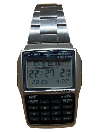 Casio data bank - data,