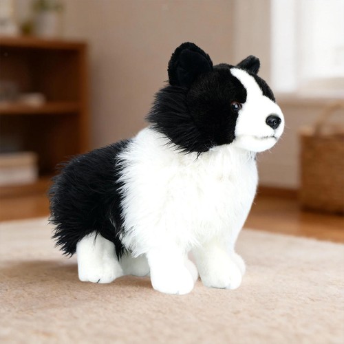 Peluche border collie chiot - border,