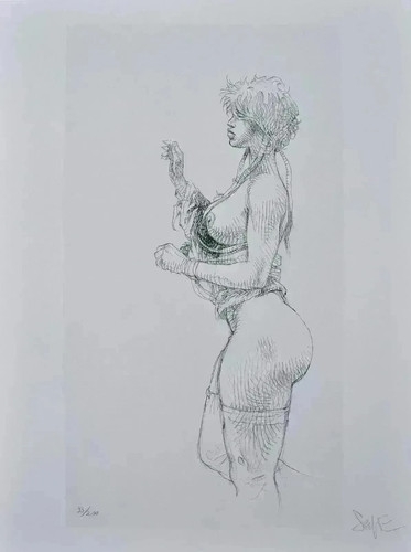 Paolo serpieri guerrière - serpieri,