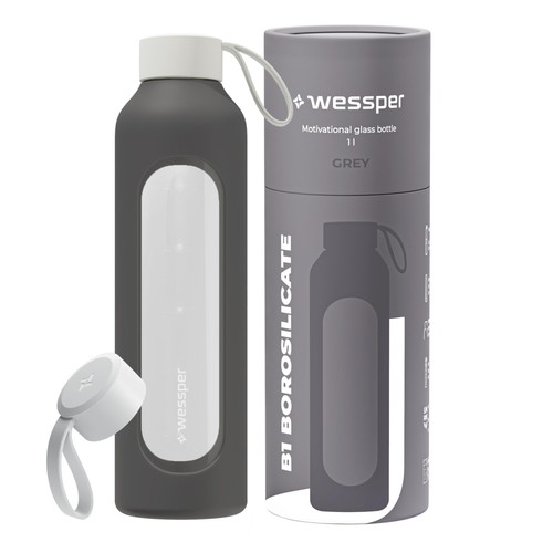 Bouteille eau de - 1l,