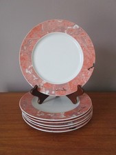 6 Assiettes à dessert  21 cm