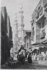 LE CAIRE Egypte GRAVURE