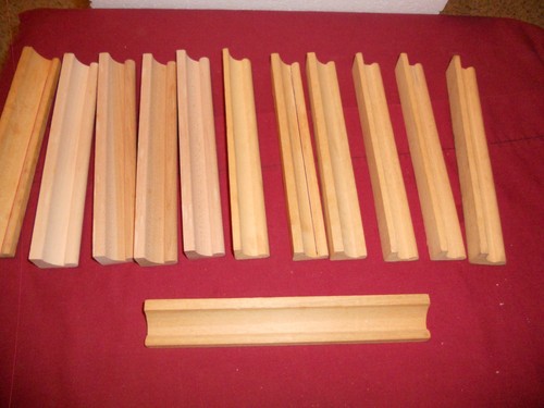 Lot scrabble game wood - 12,
