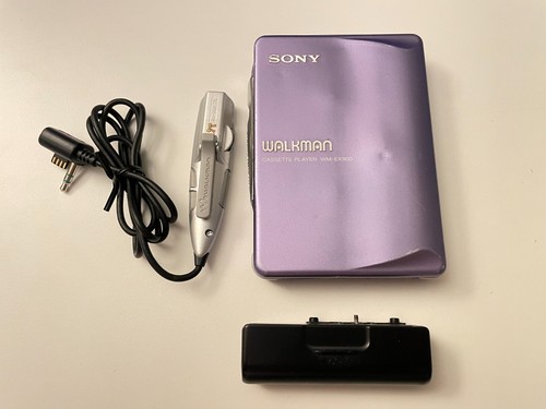 Sony walkman ex900 - wm-ex900, purple