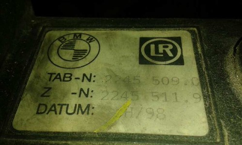 22455090 radiateur eau bmw - radiateur,