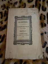 LEVAIN A. : Bluettes, poésies - 1854 -- signé