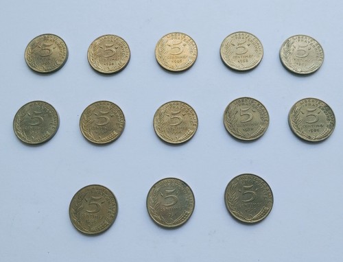 Lot pièces monnaie - lot, 56