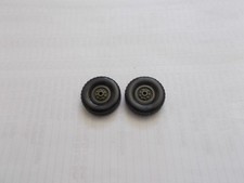 SOLIDO VEREM LOT 2 ROUE DE BERLIET T12 KAKI PIECE D'ORIGINE OCCASION TBE