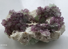 FLUORITE OCTAEDRIQUE sur