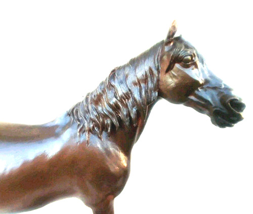 Cheval bronze pierre jules - bronze,