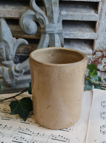 Ancien pot confiture en - confiture,