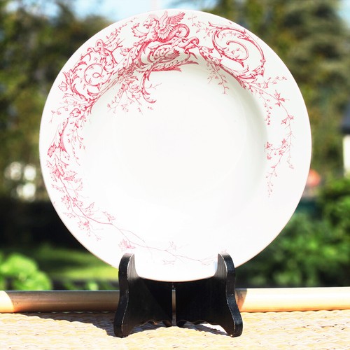 Assiette creuse ancienne - , en