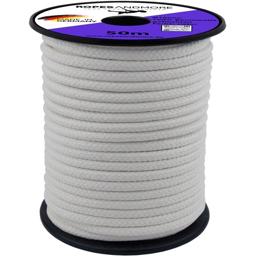 Corde coton tressé - , 3-12mm