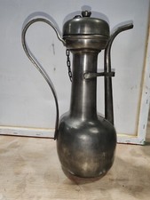 Aiguiere Ancienne En Étain 95% Poinçons A Déterminé A Saisir 