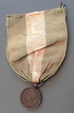 Médaille MINIATURE ITALIE Umberto I Italia Rex SALUTIS PUBLICAE BENEMERENTIBUS