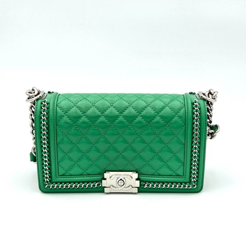 Sac bandoulière chanel boy - à,