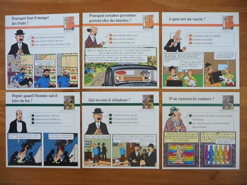 Fiches tintin série - 10,