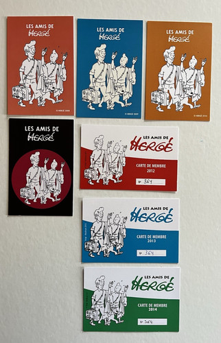 Tintin hergé lot - hergé, 7