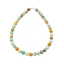Collier Amazonite multicolore