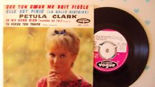 ep disque vinyl 45t pétula clark tu perds ton temps beatles dance on the shadows