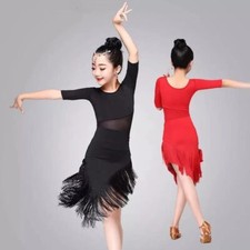 Enfant Fille Latin Robe Danse