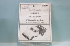 Williams Bros - FORD STAKE BED 1953 pick-up kit à monter réf. 53400 BO HO 1/87