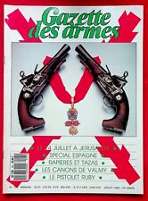 La gazette des armes N° 191 - Le pistolet Ruby - Les canons de Valmy