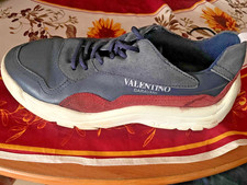 baskets homme Valentino bleu marine taille US 10 fr 44 très bon état