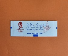 CARNET DE TIMBRES Albertville