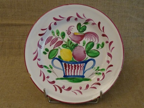 Ancienne assiette faïence - ancienne,