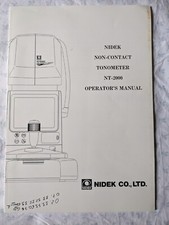 Nidek 2000 tonomètre - nt-2000,