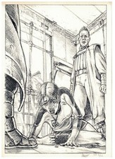 PAGOT /  ex-libris A4 noir et