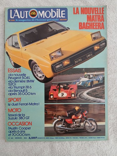 Automobile 324 5 1973 - n°324, 5/1973