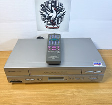 Magnétoscope VHS Sharp VC-GH60 Pal/Secam Lecteur Cassette VCR 6 Têtes +Remote !!