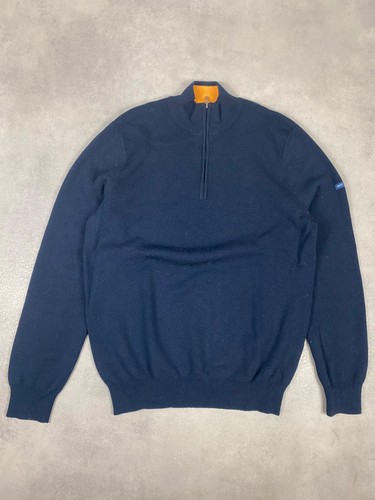 Pull maille zip marin - maille,