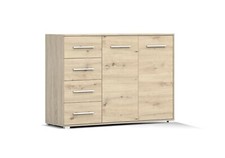 Commode avec tiroirs buffet FRIDA 01 2D4S 135 cm chêne Sonoma, chêne artisanal