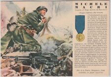 Carte Postale Militaire 1940 Michele Macri Médaille en Or N°44 MF125107