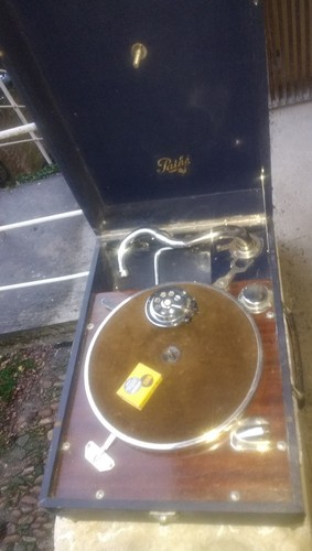 Ancien gramophone pathé - ancien, en