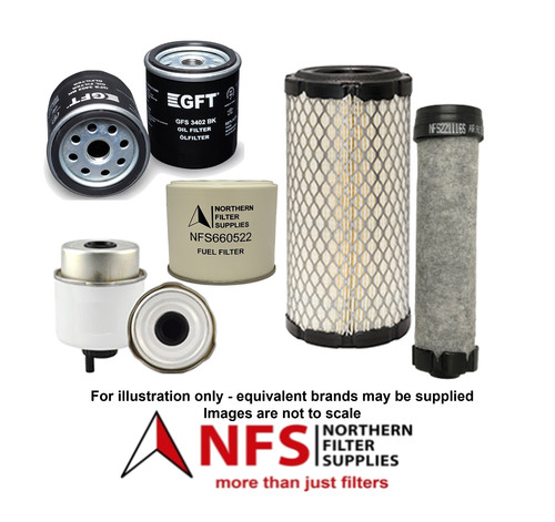 Nfs filtre kit pour jcb - nfs,