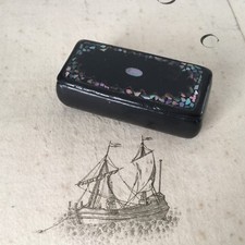 Tabatière Ancienne Papier