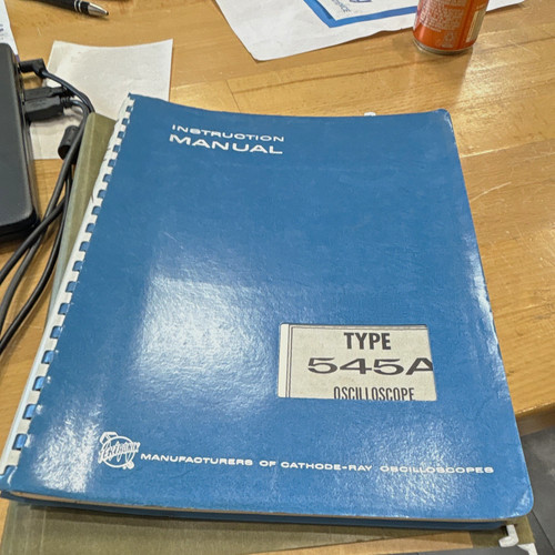 Tektronix type 545a - tektronix,