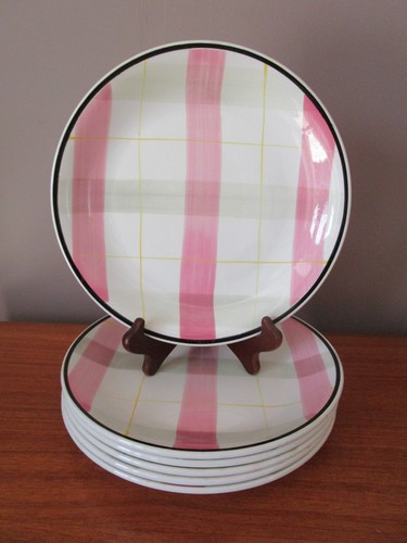 Assiettes plates digoin - assiettes,