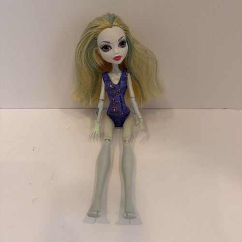 Monster high doll - lagoona, blue