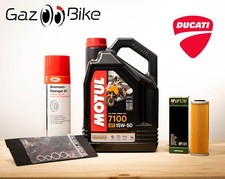 Kit Pack Entretien Vidange Standard DUCATI DIAVEL 1150 de 2023 MOTUL 7100 15W50 