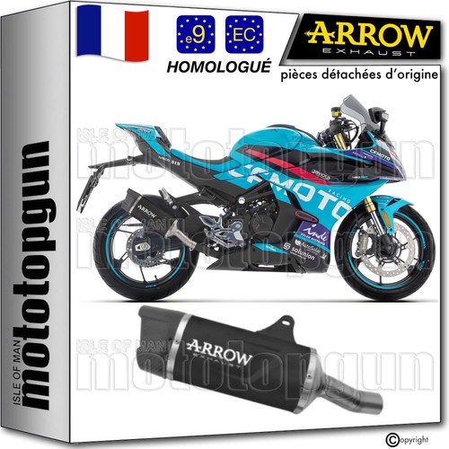 Arrow pot echappement approuve - echappement,