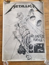 Affiche Metallica ancienne