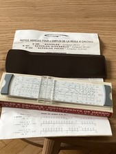 REGLE A CALCUL GRAPHOPLEX 692b SLIDE RULE RECHENSCHIEBER COMPLETE